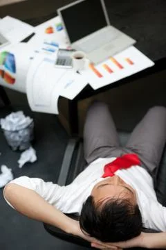 Rest after work Stock Photos