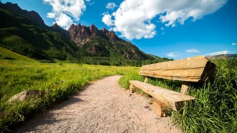 Rest Along the Trail Stock Photos