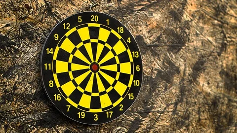 Rest and play darts Stock Footage 88506865