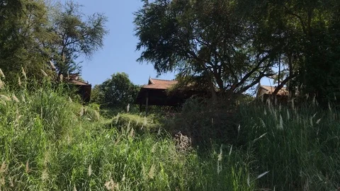 Rest Area at Koh Dach Silk Island Cambodia IMG 1288 Video stock 119846539