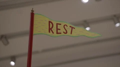 Rest banner Stock Footage 310688447