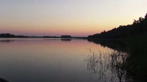 Rest on the Bogdanovsky lake 스톡 동영상 106579849