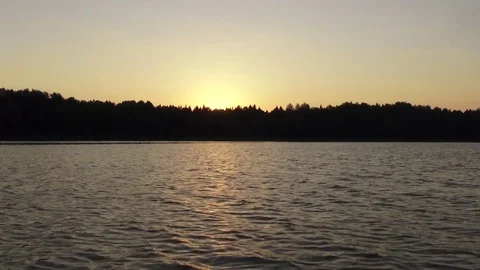 Rest on the Bogdanovsky lake Stock Footage 106579953
