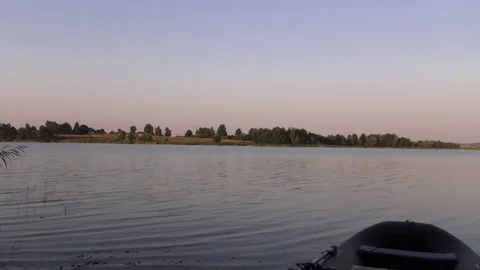 Rest on the Bogdanovsky lake Stock Footage 106579967