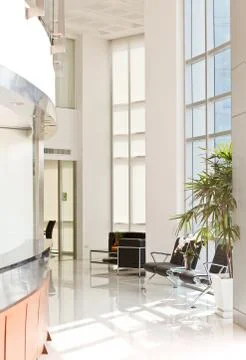 Rest corner in building Stock Photos