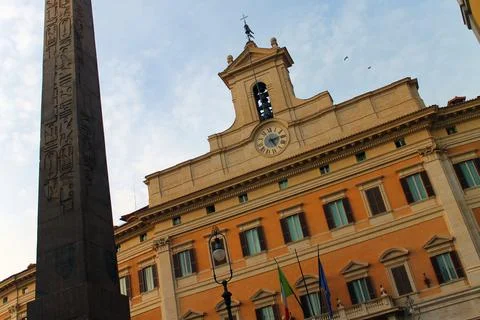A rest of Egypt in Rome Stock Photos