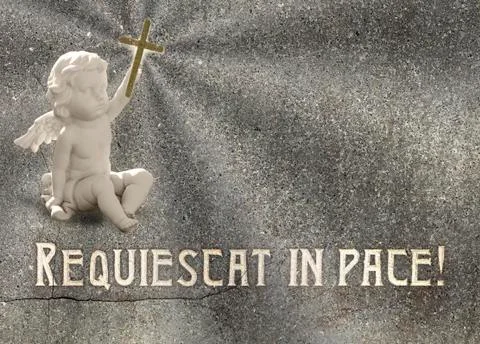 Rest in peace Stock Photos