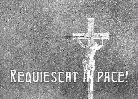 Rest in peace Stock Photos