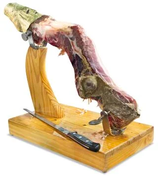 The rest of prosciutto Stock-Fotos