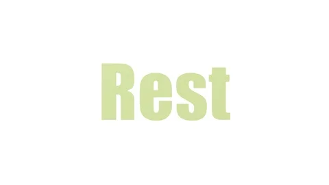 Rest Tag Cloud Animated Isolated On White 库存影片 99621870