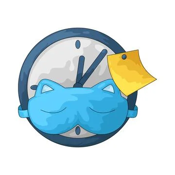 Rest time illustration Stock Illustration
