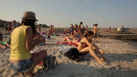 Rest under the sun Stock Footage 70146598