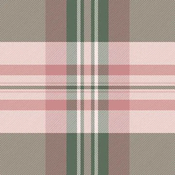 Rest vector textile fabric, 50s background seamless texture. Lovely check p.. Illustrazione stock