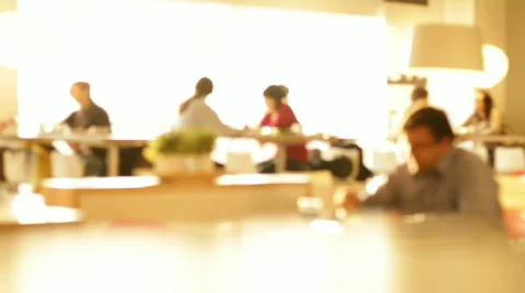 Restaurant 1 Stock Footage 744024