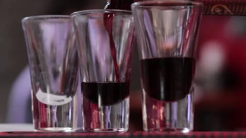 Restaurant and cafe, dishes, interior Stock Footage 229657626