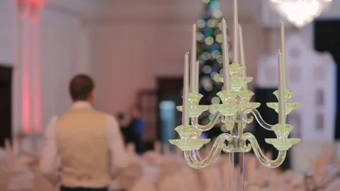 Restaurant background Stock Footage 100711585