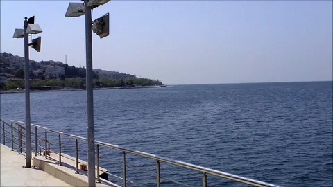 Restaurant Balcony Stock Footage 88676235