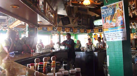 Restaurant Bar Stock Footage 23739027