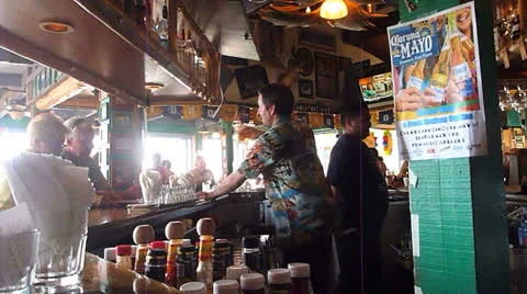 Restaurant Bar Time Lapse Stock Footage 23738927