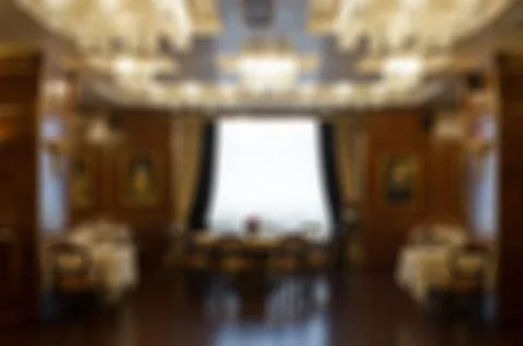 Restaurant blur background Stock Photos