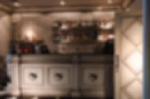 Restaurant blur background Stock-Fotos