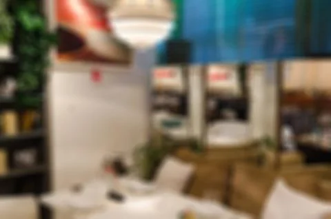 Restaurant blur background 스톡 사진