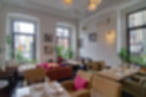 Restaurant blur background Stock Photos