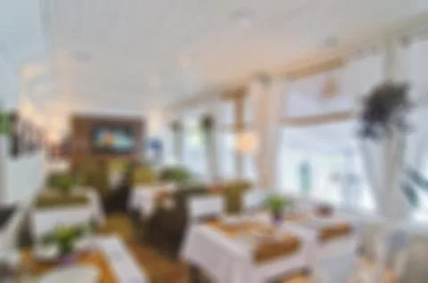 Restaurant blur background 스톡 사진