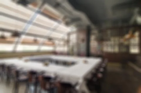 Restaurant blur background Foto stock