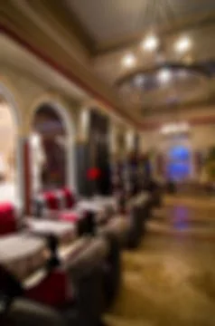 Restaurant blur background Stock Photos