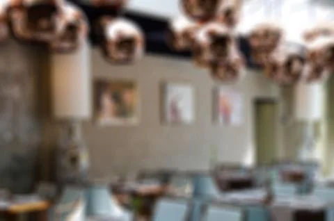 Restaurant blur background Foto stock