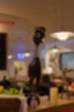 Restaurant blur background Stock Photos