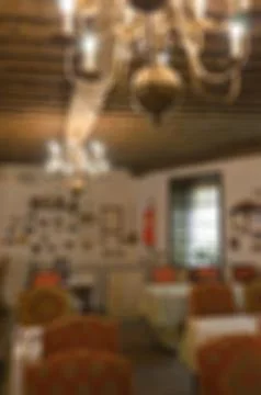 Restaurant blur background Stock Photos