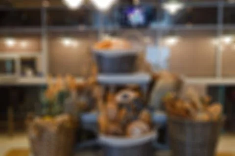 Restaurant blur background Stock-Fotos