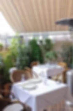 Restaurant blur background Stock Photos
