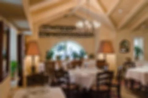 Restaurant blur background 스톡 사진