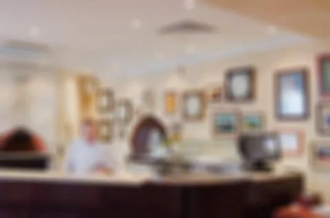 Restaurant blur background Stock Photos