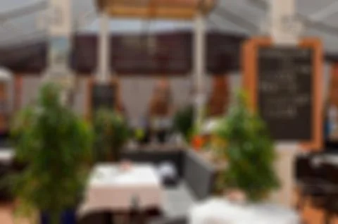 Restaurant blur background 스톡 사진