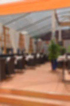 Restaurant blur background Stock-Fotos