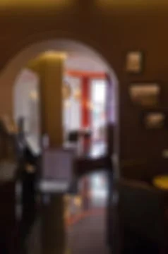 Restaurant blur background Stock Photos