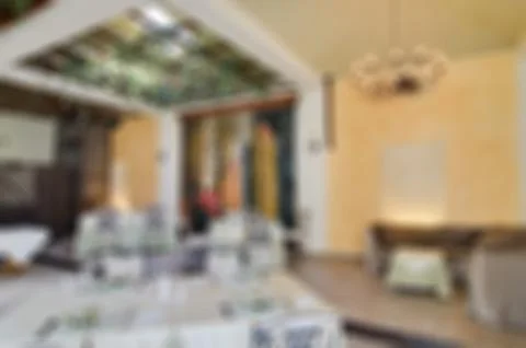 Restaurant blur background Foto stock