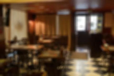 Restaurant blur background Foto stock