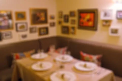Restaurant blur background Stock Photos