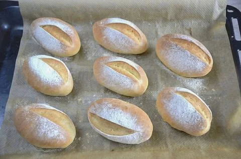 Restaurant Bread Rolls13 Stock Photos