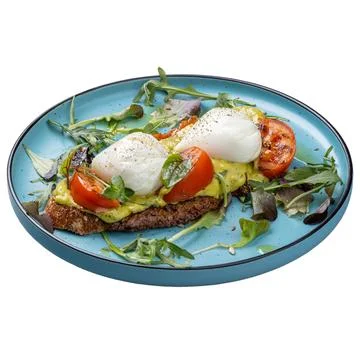 Restaurant breakfast menu concept Stock Photos