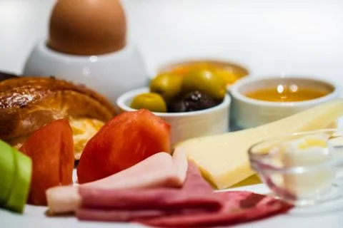 Restaurant breakfast Stock Photos