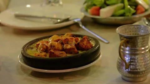 Restaurant, cafe, food, Stock Footage 83117991
