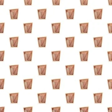 Restaurant cafe menu board seamless pattern design Stock Illustration