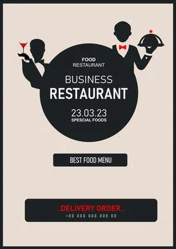 Restaurant (cafe) menu. Colored  vector Stock Illustration