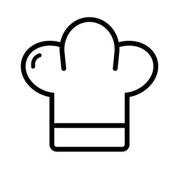 Restaurant chef hat icon. Chef hat. Vector. Stock Illustration